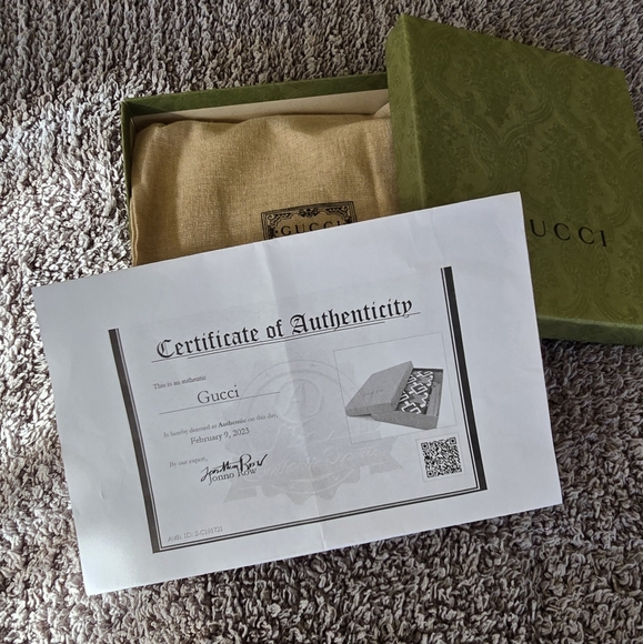 Gucci Authentic Vintage Card set wallet - New - Picture 6 of 8